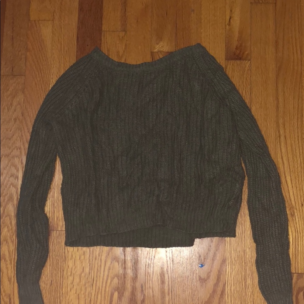 Olive sweater